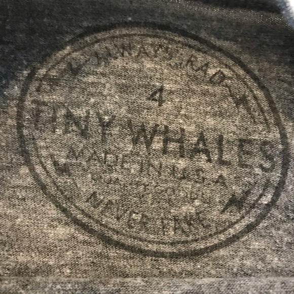 HOST PICK! 🤩 Tiny Whales Long Sleeve Tee size 4 - Picture 5 of 5